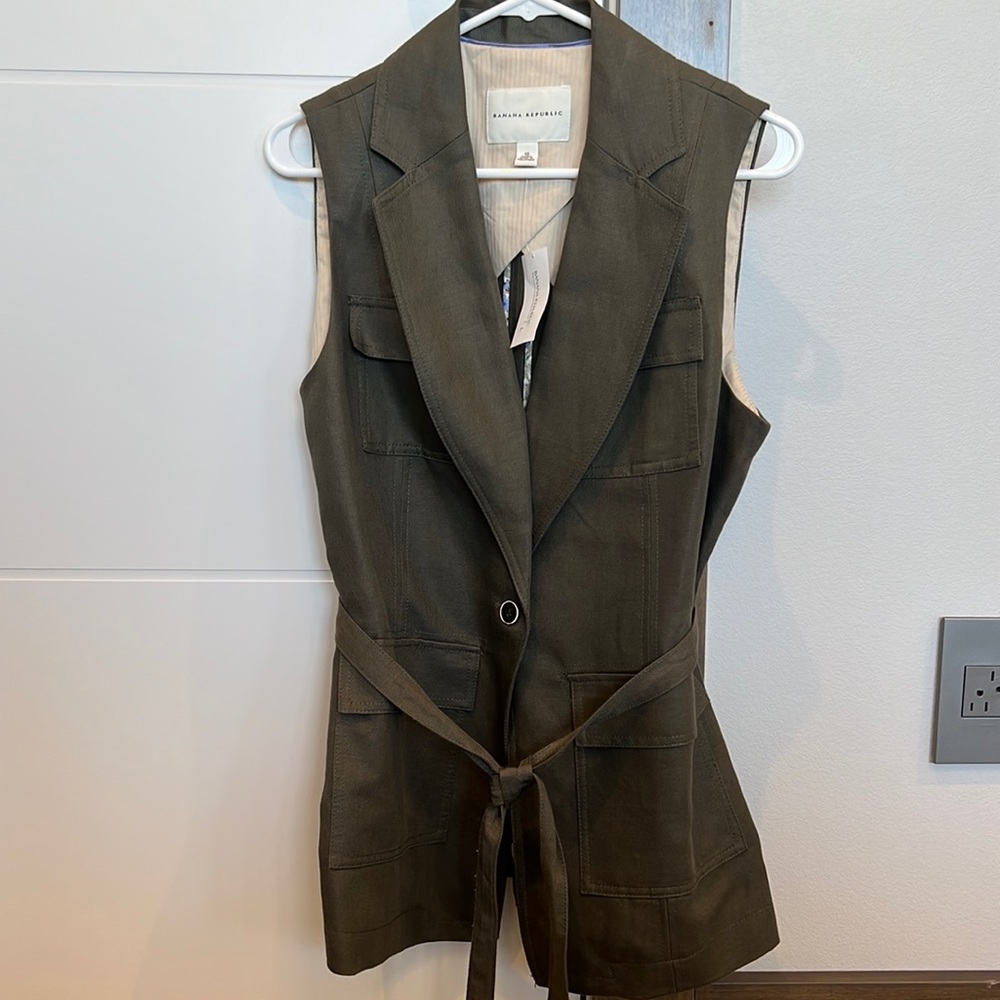 Banana Republic Military Vest